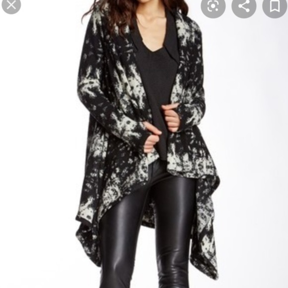 Yoana Baraschi Sweaters - Yoana Baraschi Black Multi Cozy Wrap NEW!